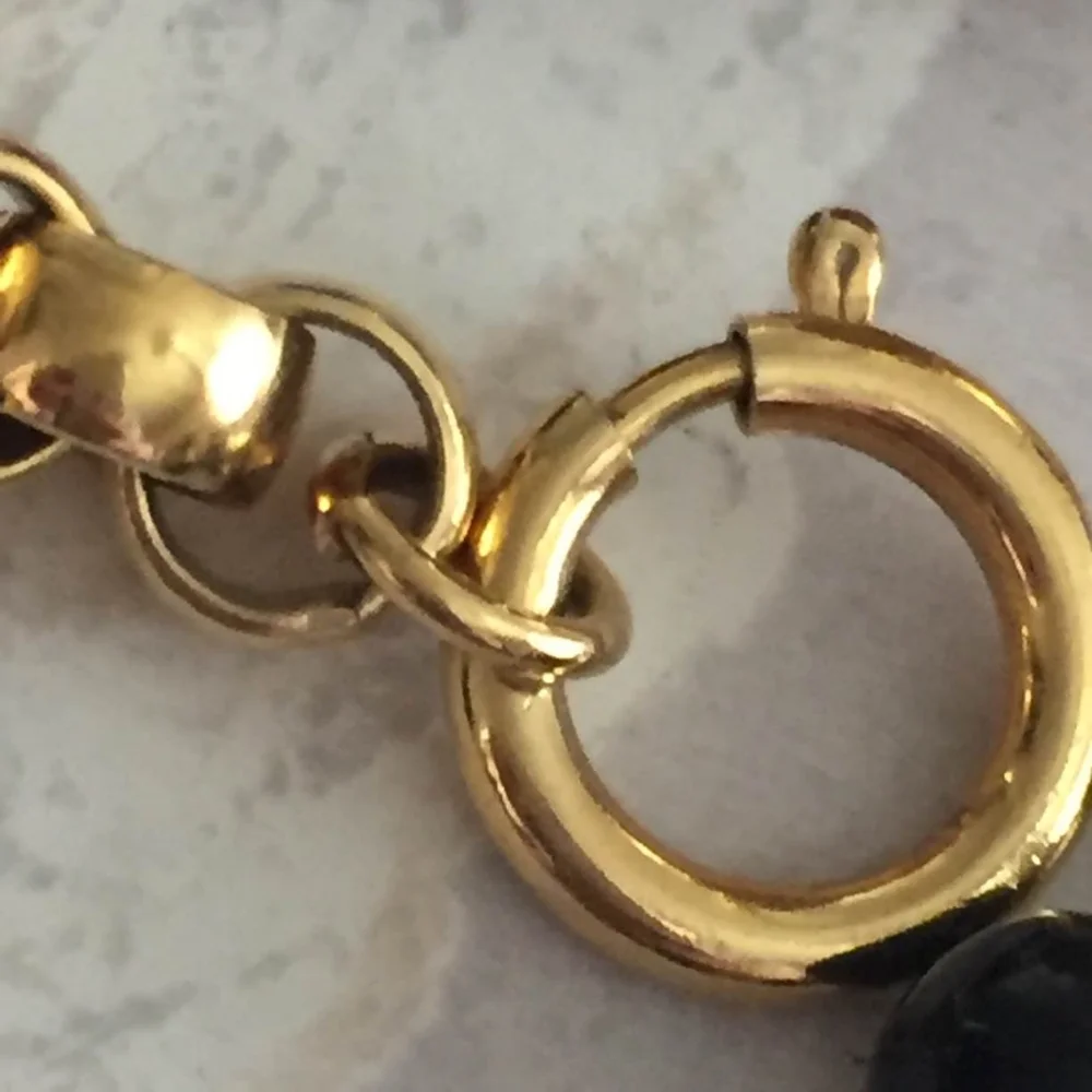 Vintage  Les Bernard Necklace Earrings Set filigree motif - Picture 4 of 4